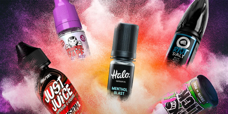 A selection of the best e-liquid brands and manufacturers.