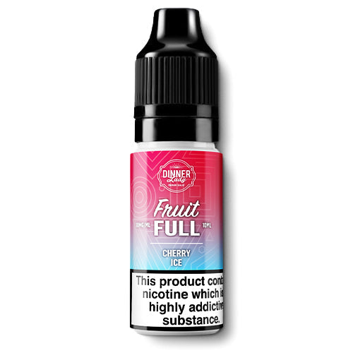 Dinner Lady Fruit Full Cherry Ice | 10ml Nic Salt | From 2.50   E-Cigarette Direct