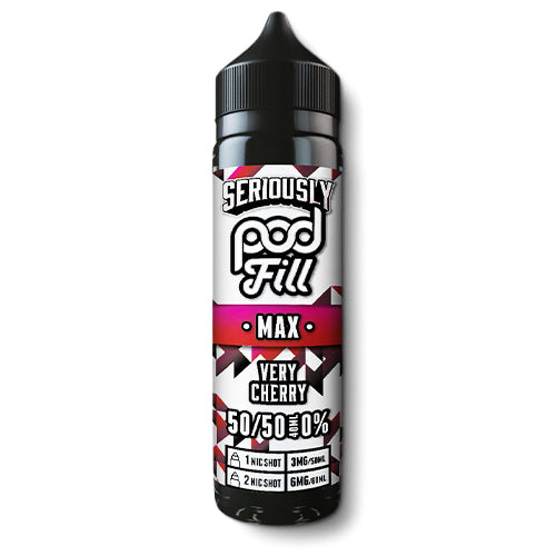 vape juice 3mg nicotine seriously Seriously Pod Fill Max Very Cherry | From £7.5 | 40ml Shortfill