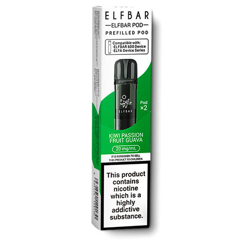 Elf Bar 600 Kiwi Passion Fruit Guava Pods | 3 for 11 E-Cigarette Direct Elf Bar 600 Kiwi Passion Fruit Guava Pods | 3 for 11 E-Cigarette Direct
