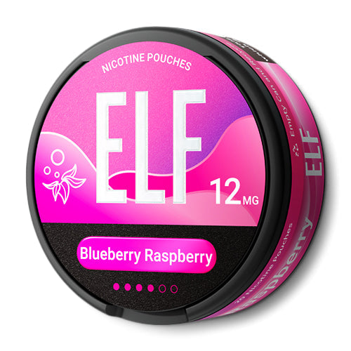 Elf Blueberry Raspberry Nicotine Pouches | From 3.33 | E-Cigarette Direct