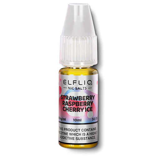 Strawberry Raspberry Cherry Ice Nic Salt By Elfbar Elfliq