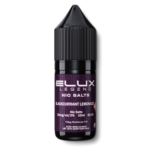 blackcurrant menthol elux legend Elux Legend Blackcurrant Lemonade Salts | From £3.33