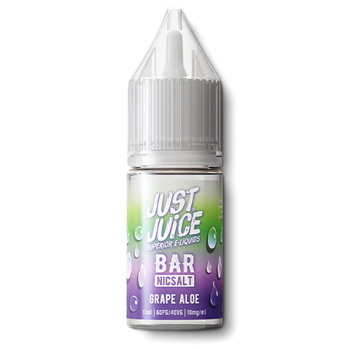 Just Juice Bar Nic Salt Grape Aloe | From 3.33 | E-Cigarette Direct