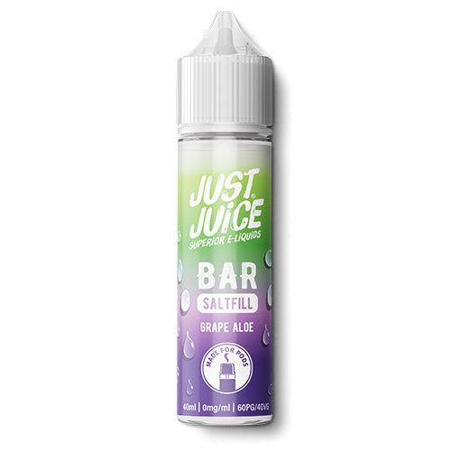 Just Juice Bar Saltfill Grape Aloe | 40ml Shortfill