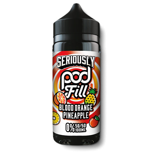 blood orange vape juice Seriously Pod Fill Blood Orange Pineapple | From £12.50