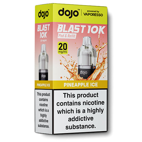 Dojo Blast 10k Pineapple Ice Pod & Refill | Just 4.99  E-Cigarette Direct