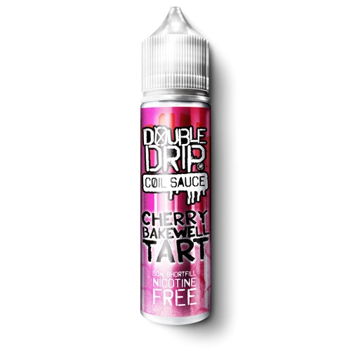 Double Drip Cherry Bakewell Tart 50ml + Free Nic Shot | From £7.50 | Free  Nic Shot