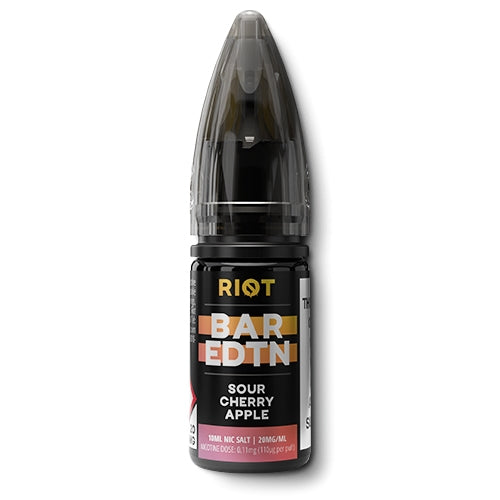 Riot Bar Edtn Sour Cherry Apple | From 2.50 | Fast, Free Shipping  Available  E-Cigarette Direct