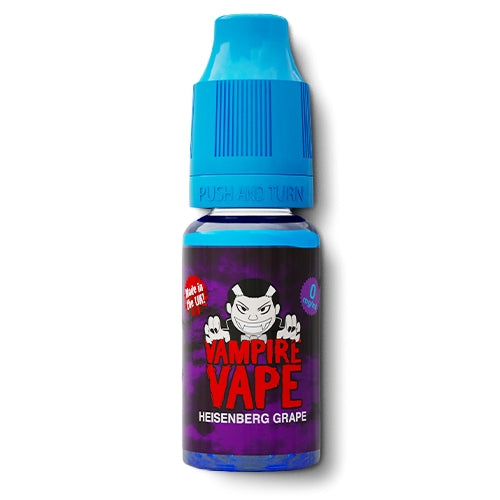 Vampire Vape Heisenberg Grape 10ml | From 2.50 | Free Shipping Available E-Cigarette Direct Vampire Vape Heisenberg Grape 10ml | From 2.50 | Free Shipping Available E-Cigarette Direct