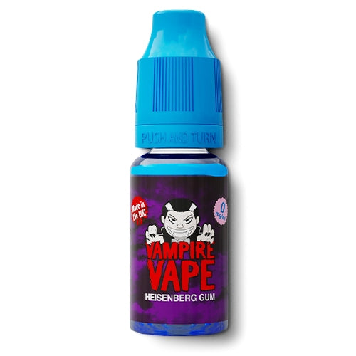 Vampire Vape Heisenberg Gum 10ml | From 2.50 | Free Shipping Available E-Cigarette Direct Vampire Vape Heisenberg Gum 10ml | From 2.50 | Free Shipping Available E-Cigarette Direct