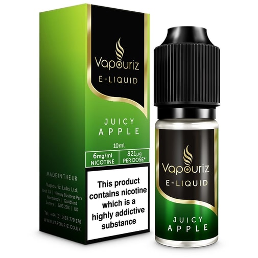 Juicy Apple | Vapouriz | From 3.33 | Next Day Delivery E-Cigarette Direct Juicy Apple | Vapouriz | From 3.33 | Next Day Delivery E-Cigarette Direct