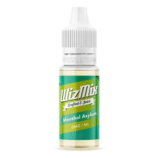 WizMix Menthol Asylum | From 2.50 | Next Day Delivery  E-Cigarette Direct