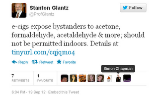 Stanton Glatz tweet. 