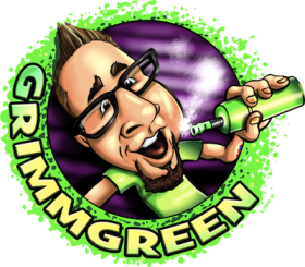Grimm Green Logo. 