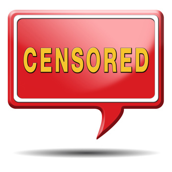 The word censored is written in yellow on a red background in a speech bubble.