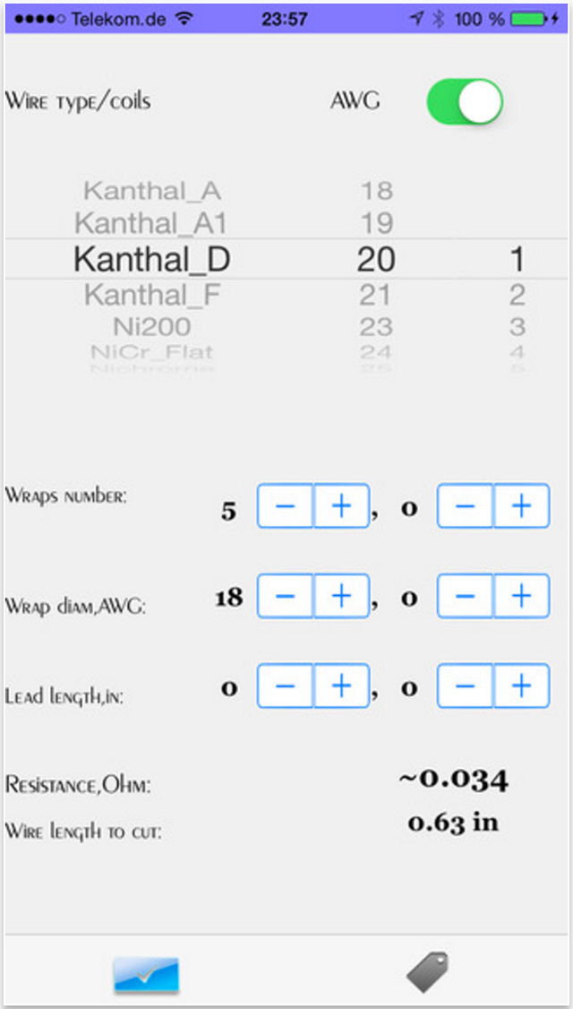 Vaping Apps Guide - Coil Calculator