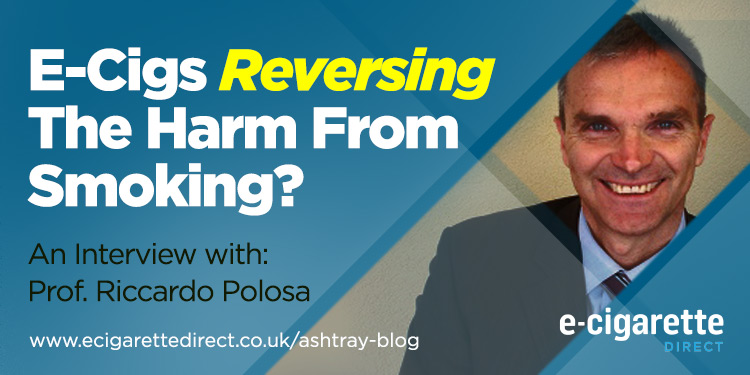 Polosa interview on the effect of vaping on blood pressure and asthma.