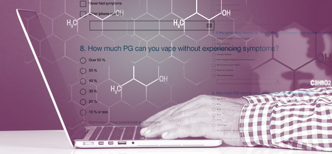 What is PG sensitivity in vaping