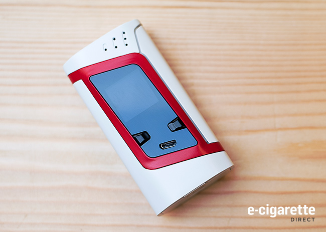 Smok Alien White and Red Back: Back View
