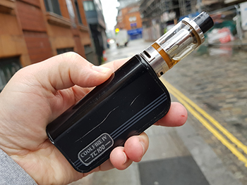 Coolfire TC100 and Aspire Cleito tank. Classic Vape Gear Blog Post from E-Cigarette Direct.