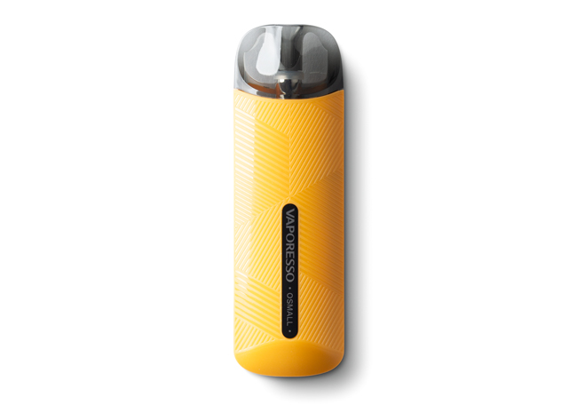 Vaporesso Osmall in yellow. 