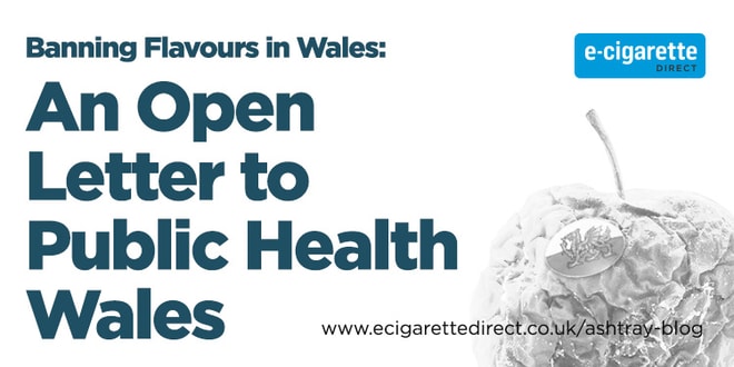Banning Flavours in Wales: An Open Letter to Public Health Wales