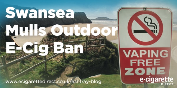 Swansea Mulls Outdoor E-Cig Ban