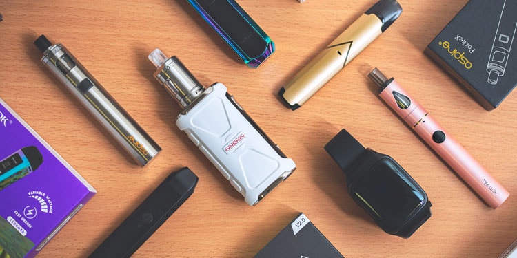 A selection of the best vape kits suited to new vapers.