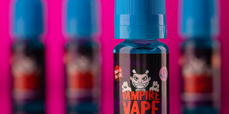 A selection of the best Vampire Vape e-liquid flavours currently available.