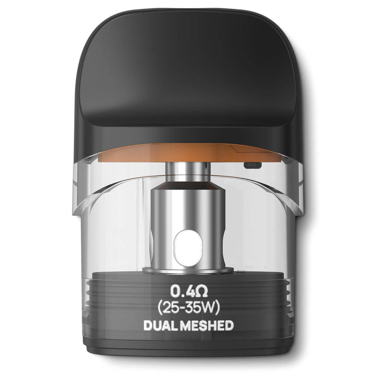 Aspire Pixo pod dual mesh 0.4 ohm on a white background