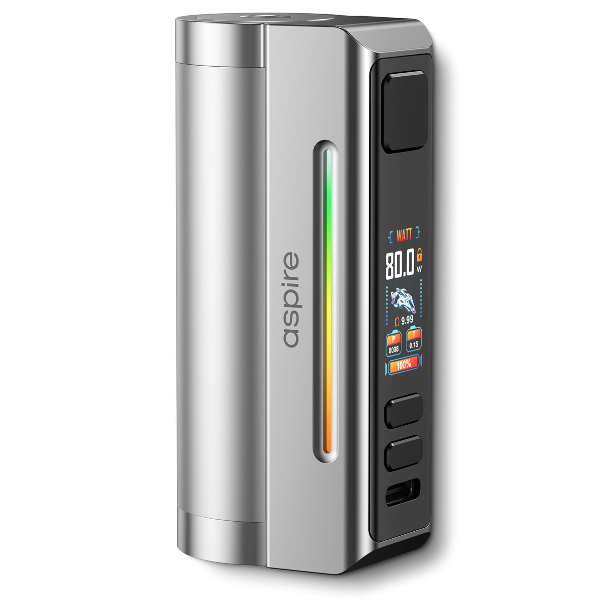 Aspire Zelos M80 Mod Silver