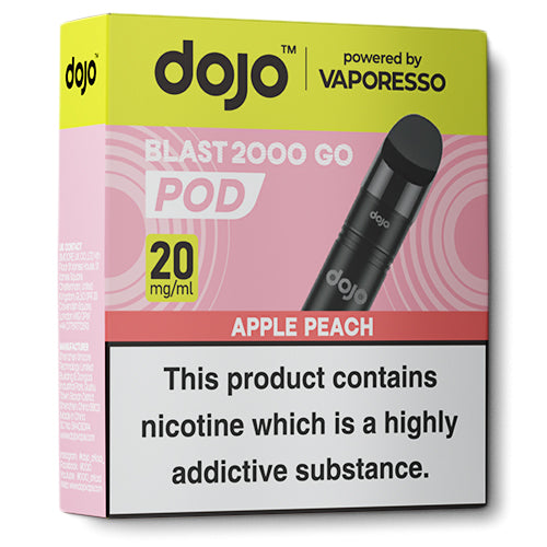 Dojo Blast 2000 Go Pods Apple Peach