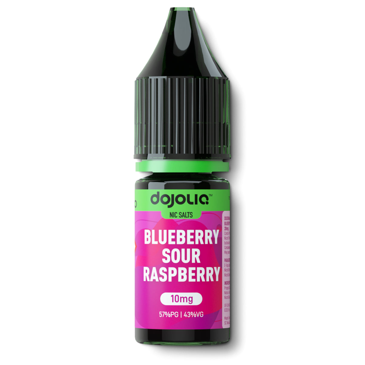 Dojoliq nic salts blueberry sour raspberry flavour