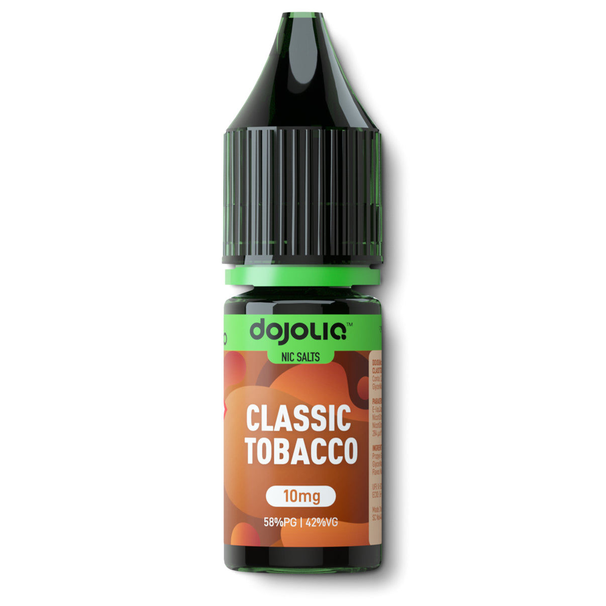 Dojoliq nic salts classic tobacco flavour