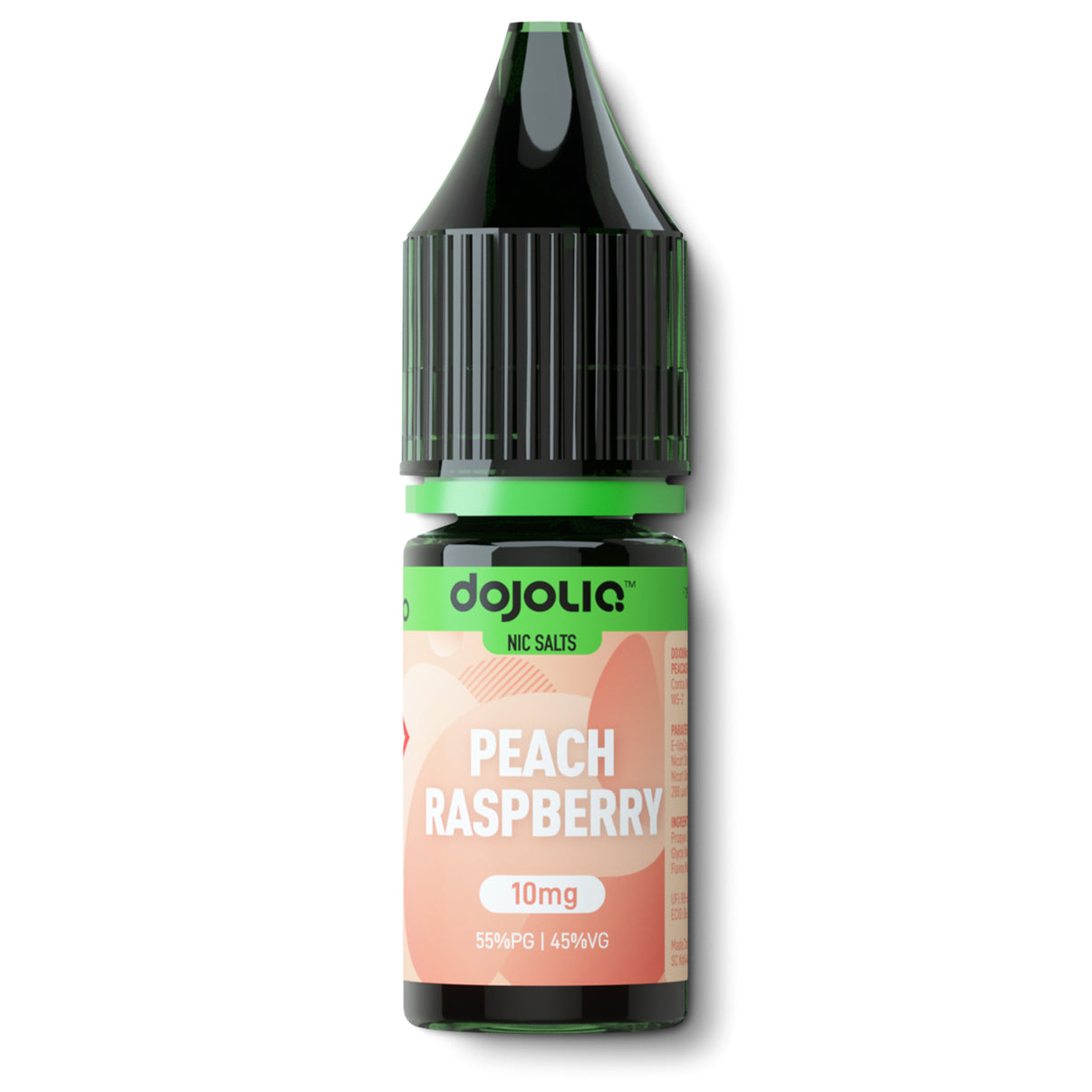 Dojoliq nic salts peach raspberry flavour