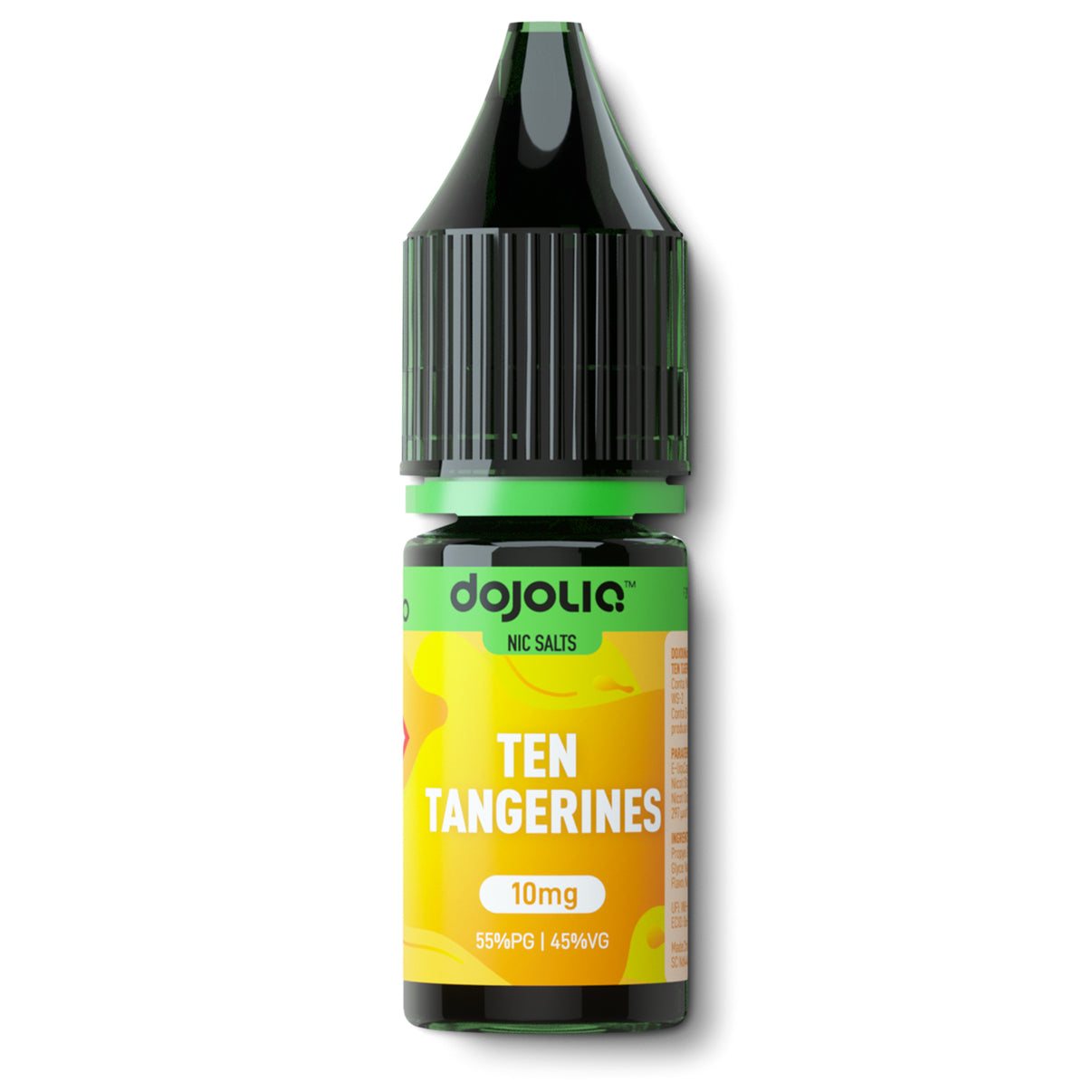 Dojoliq nic salts ten tangerines flavour