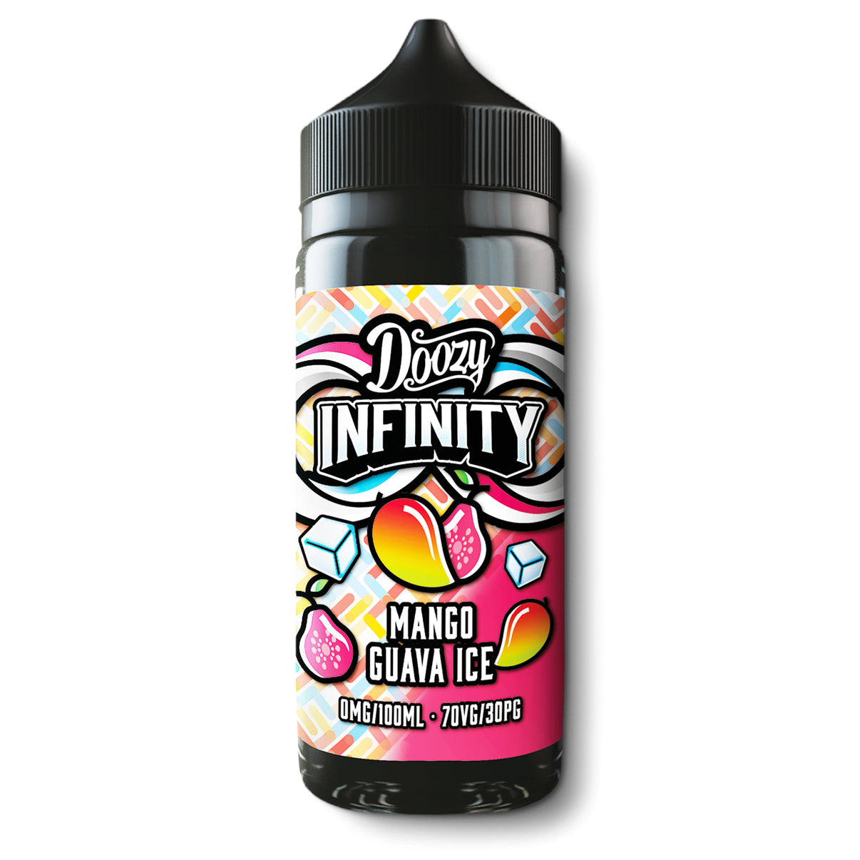Doozy Infinity Shortfill Mango Guava Ice vape juice bottle