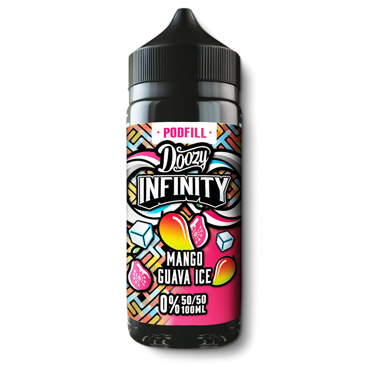 Doozy Infinity Podfill Mango Guava Ice vape juice bottle