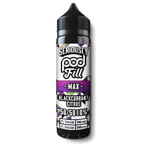 Seriously Pod Fill Max Blackcurrant Citrus