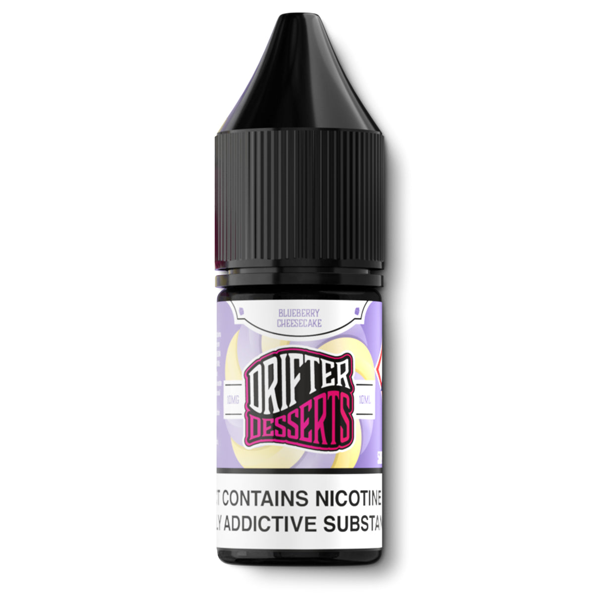 Drifter Desserts 10ml salts blueberry cheesecake flavour