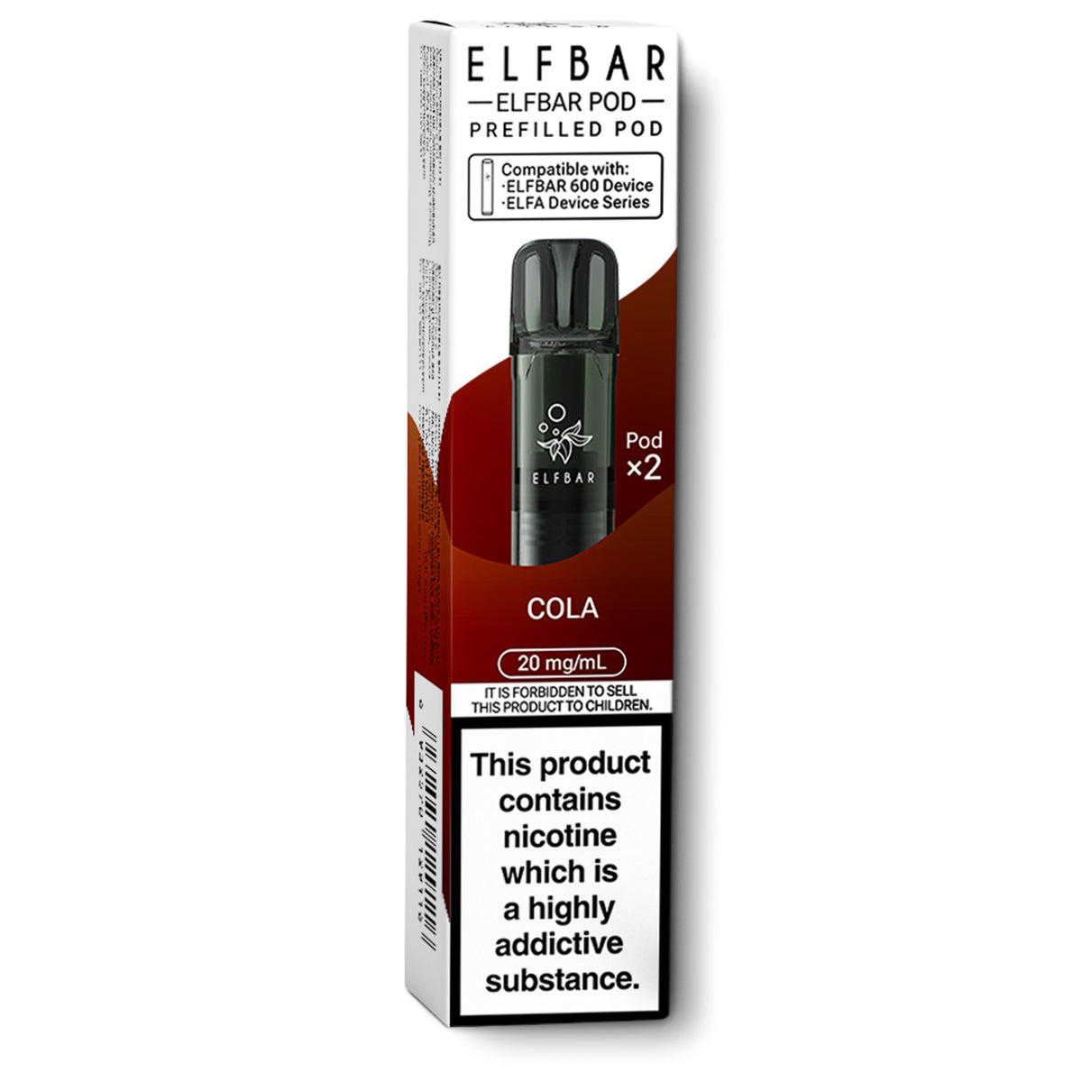 elfbar 600 cola Elf Bar Pods Ohne nikotin Elf Bar Vape Juice group flavour-fruit Geschmack::Lemon Mint