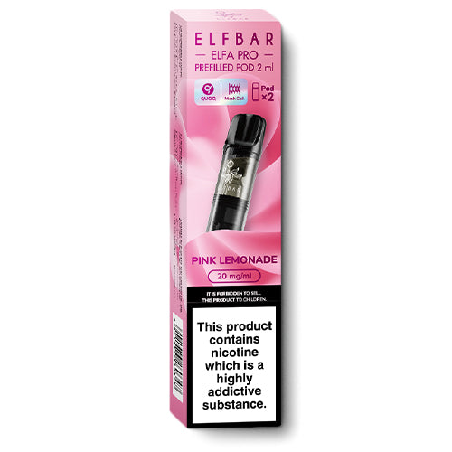 Pink Lemonade Elfa Pro Pods | From 3.66  E-Cigarette Direct