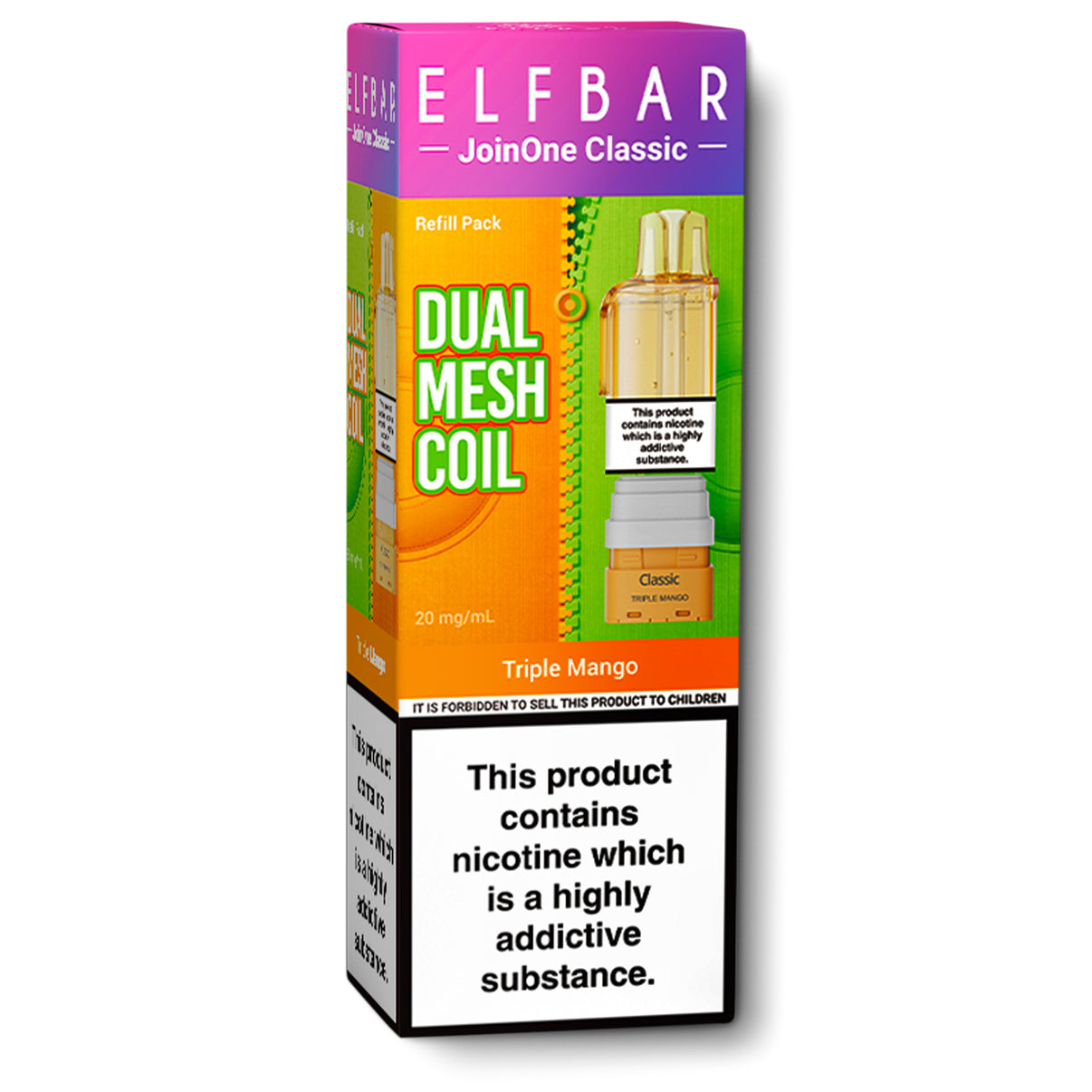 Elfbar JoinOne15 refill pods triple mango flavour