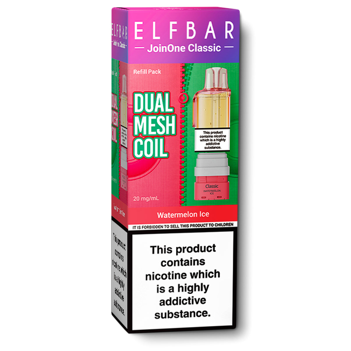 Elfbar JoinOne15 refill pods watermelon ice flavour