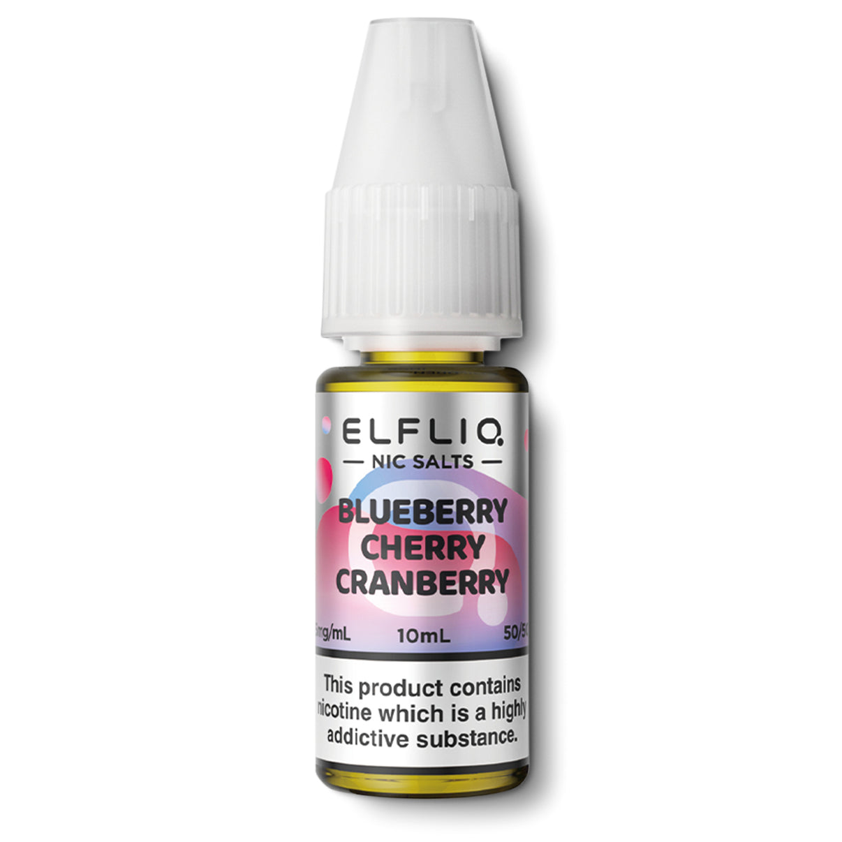 Elfliq 10ml Nic Salts Blueberry Cherry Cranberry