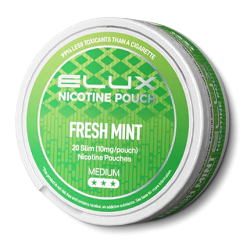 Elux Fresh Mint Nicotine Pouches