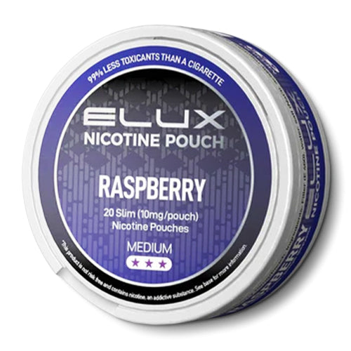 Elux Raspberry Nicotine Pouches
