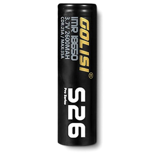 Golisi S26 18650 vape battery
