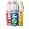 Halo Max Nic Salt Vape Products on a white background
